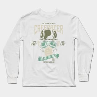 Caferacer Born To Ride Long Sleeve T-Shirt